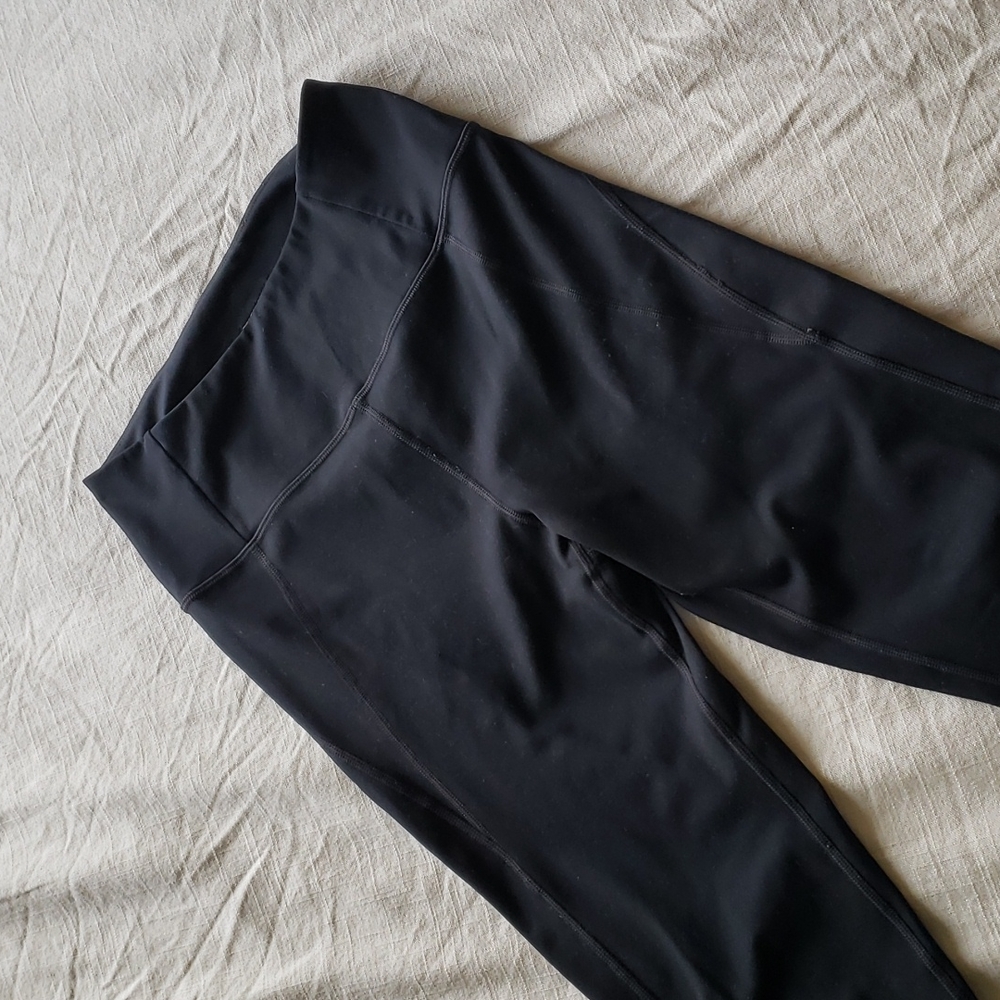 Girlfriend Collective Black Leggings Medium